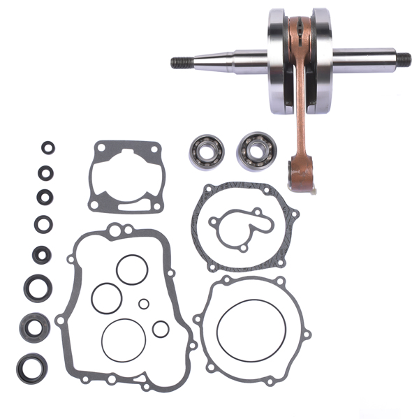 曲轴套件 Engine Bottom End Rebuild Kit Gaskets Crankshaft Seals for Yamaha YZ85 CBK0076-5