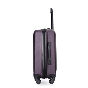 20 英寸轻便手提行李箱，万向轮，紫色