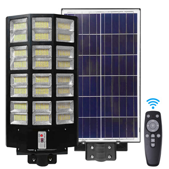 (带电)BM款太阳能广角一体式遥控感应光控路灯黑色 (杆子需要另外购买,杆子的编码SKU：16461322)