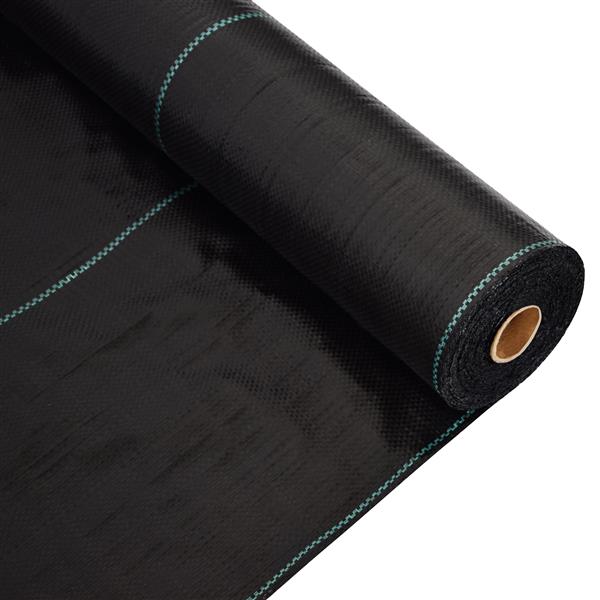3.5oz Weed Barrier Landscape Fabric 4ft x 250ft, Dual-Layer Heavy-Duty Landscape Fabric for Garden, Greenhouse, Pathway, Orchard Weed Control, Easy to Set-up-3