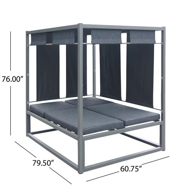 DAYBED-A CARTON(座板+底部支脚管+垂直连接管)-15