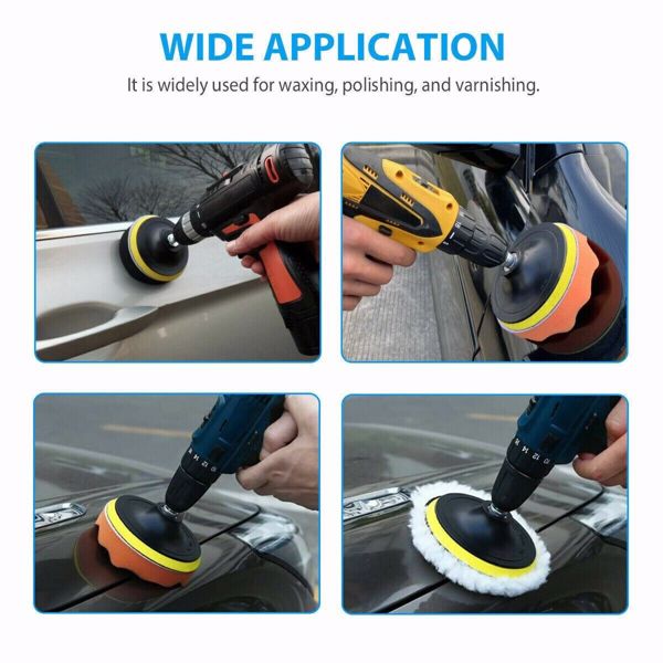 22pcs car polishing waxing sponge pad-17