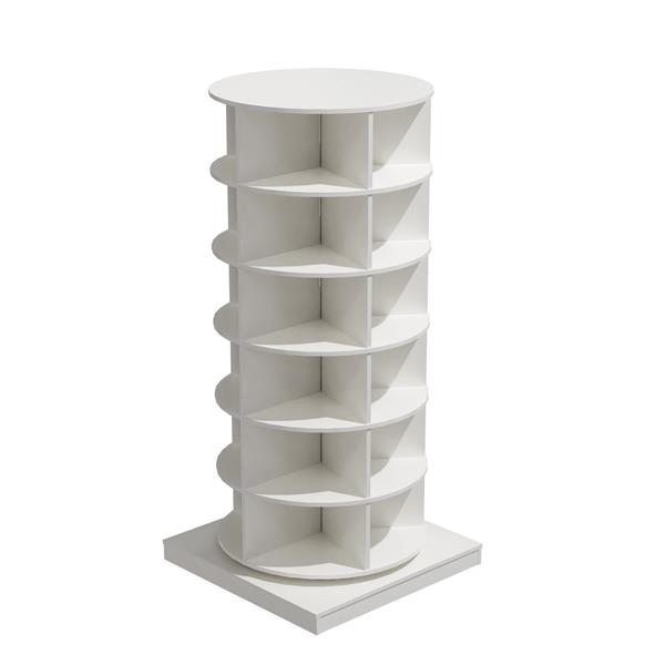 360 Rotating shoe cabinet 6 layers-3