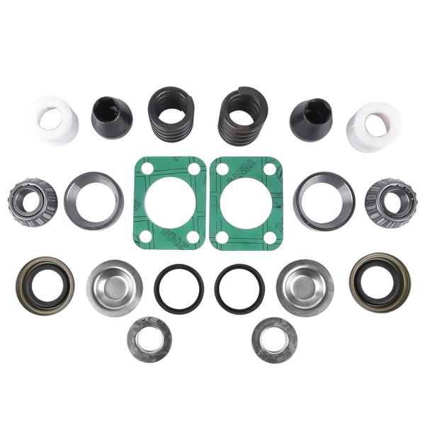 主销轴承修包 Front Axle King Pin Rebuild Kit for Chevy GMC K3500 Bearing Bushing Spring Seal-6