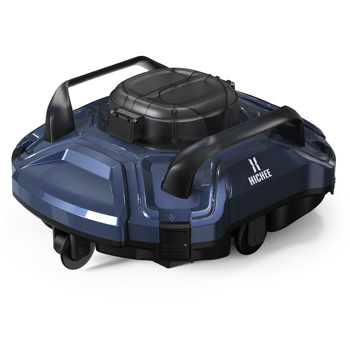 泳池清洁器 Cordless Robotic Pool Cleaner Pool Vacuum Self-Parking Dual-Motors LED Indicator
