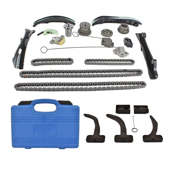 正时链条套装 Timing Chain & Tool Kit Fits 2011-2015 3.6L Pentastar Chrysler Dodge Jeep Ram-6