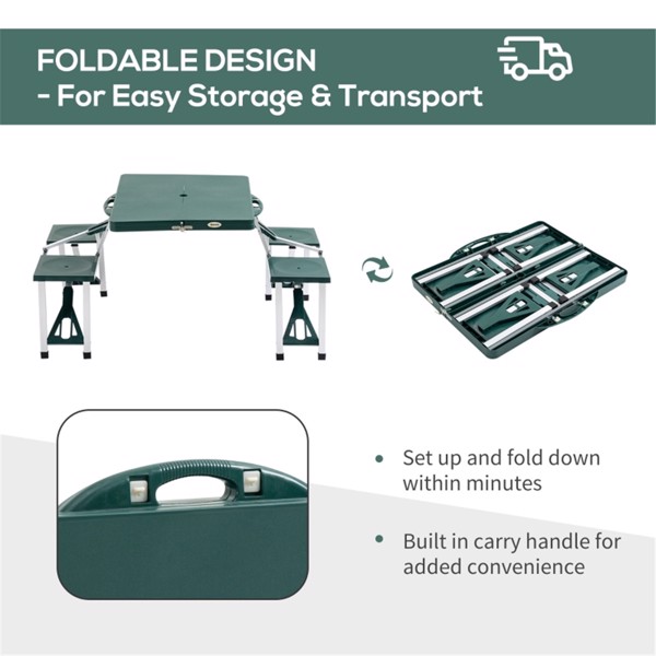 Portable Camping Table/Dining Table (Amazon Shipping) (WalMart Banned) (No Weekend Shipping) - 12