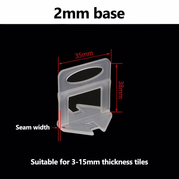 UK 1000pcs 2mm 38X35cm 瓷砖找平器-3