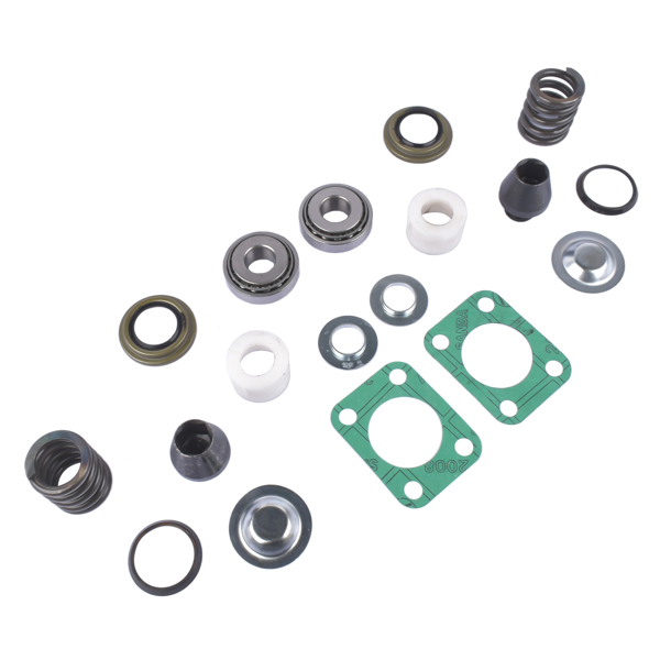 主销轴承修包 Front Axle King Pin Rebuild Kit for Chevy GMC K3500 Bearing Bushing Spring Seal-2