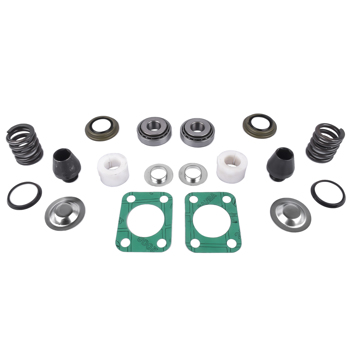 主销轴承修包 Front Axle King Pin Rebuild Kit for Chevy GMC K3500 Bearing Bushing Spring Seal