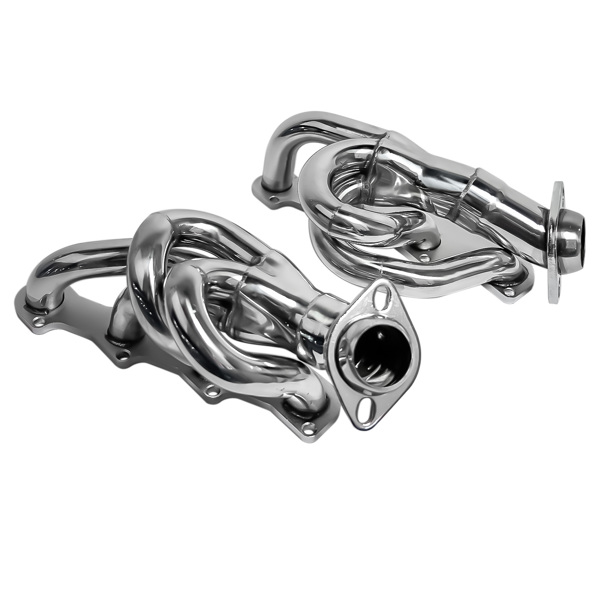 排气歧管 Stainless Steel Shorty Manifold Header for Ford 1997-2003 F-150 F250 4.6L V8-5