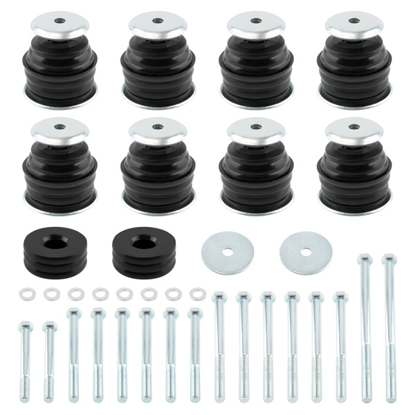 车身安装衬套套件Body Cab Mount Bushing Kit For F350 F250 Super Duty XL, XLT, FX4 4WD 2WD 2008-2016-1