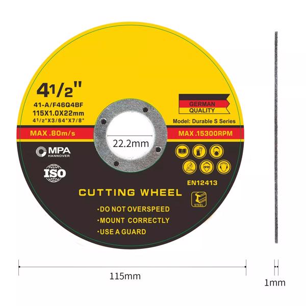 115mm角磨机切割片-20Pcs-UK-3