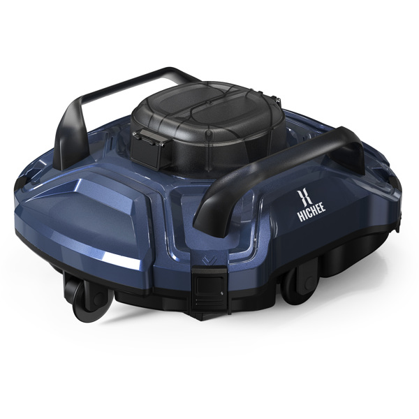 泳池清洁器 Cordless Robotic Pool Cleaner Pool Vacuum Self-Parking Dual-Motors LED Indicator-1