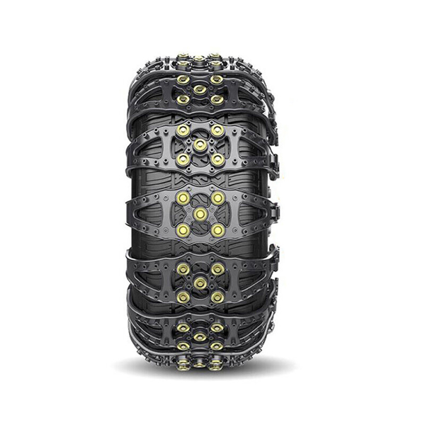 UK 4 black fishbone car tire anti-skid chains-13