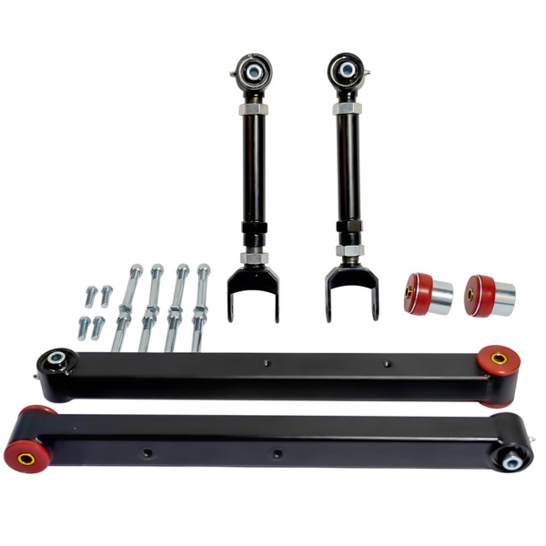 拖拽臂套件 Rear Upper & Lower Rear Trailing Arms Kit for Chevy Chevelle Buick Special 1964-1966-4