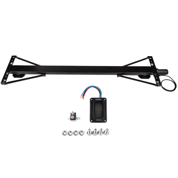 千斤顶支架套件 Rear Trailer Power Stabilizer Jack Stand Kit with Black Exterior Switch 298707-5