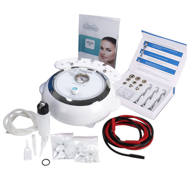 A3-3合1钻石磨皮机美标110v Facial Skin Care Salon w/Vacuum & Spray Diamond Microdermabrasion Machine-1