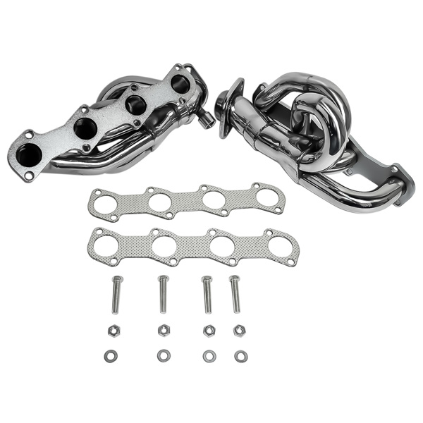 排气歧管 Stainless Steel Shorty Manifold Header for Ford 1997-2003 F-150 F250 4.6L V8-2