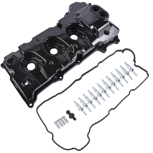 气门室盖 Aluminum Engine Valve Cover w/ Gasket Right for DL3Z6582C Ford F-150 3.5L 13-16-5