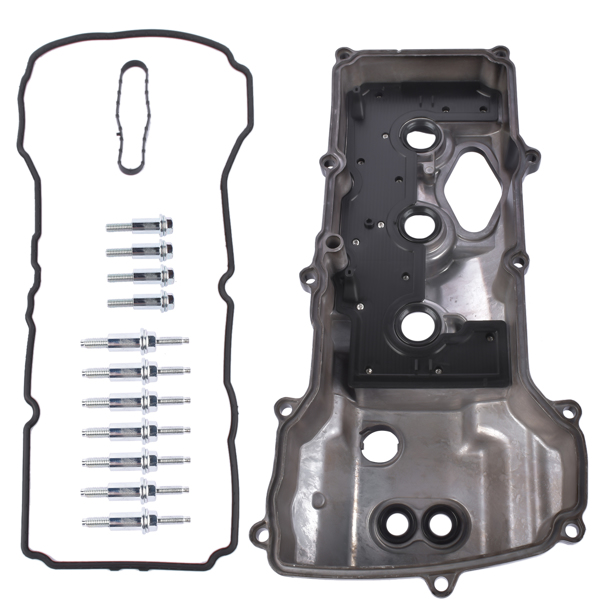 气门室盖 Left Valve Cover w/ Gasket BL3Z-6582-H for Ford TRANSIT-150 3.5L 15-22 Aluminum-8