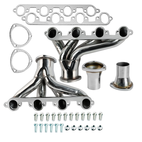  排气歧管 Stainless Manifold for Ford Custom Galaxie Ranchero Thunderbird 429 460 7.0 7.5L-3