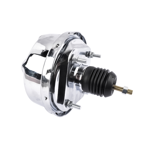 刹车总成 7" Street Hot Rod Power Brake Booster & Master Cylinder CHROME Brakes Custom Car-4