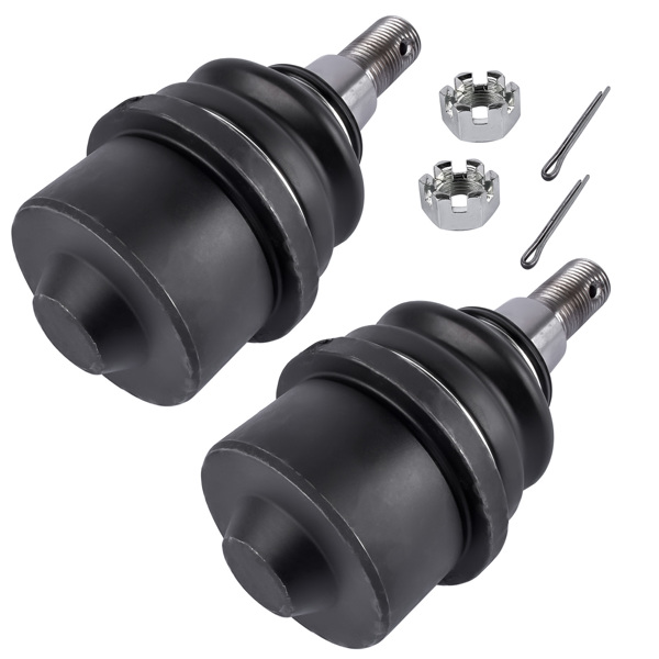 球头套装 Black Front Lower Ball Joints for 2011-2023 Chevy Silverado GMC 2500 HD 3500 HD-5