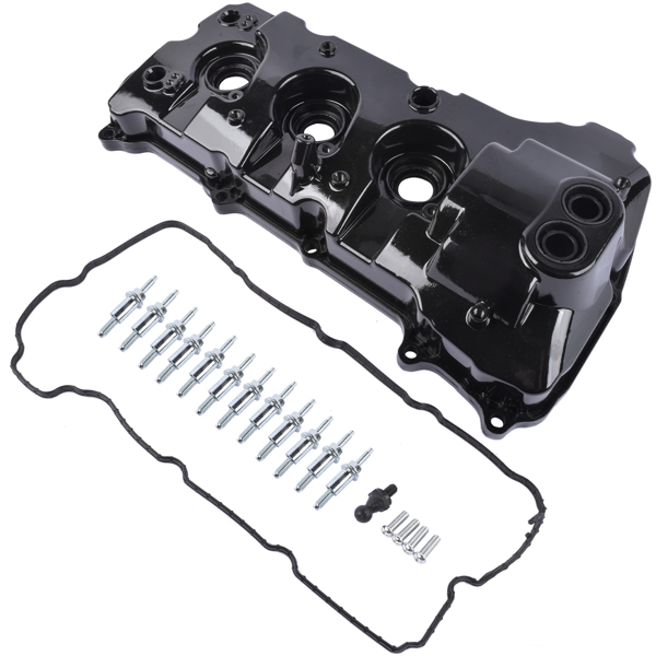 气门室盖 Aluminum Engine Valve Cover w/ Gasket Right for DL3Z6582C Ford F-150 3.5L 13-16-2