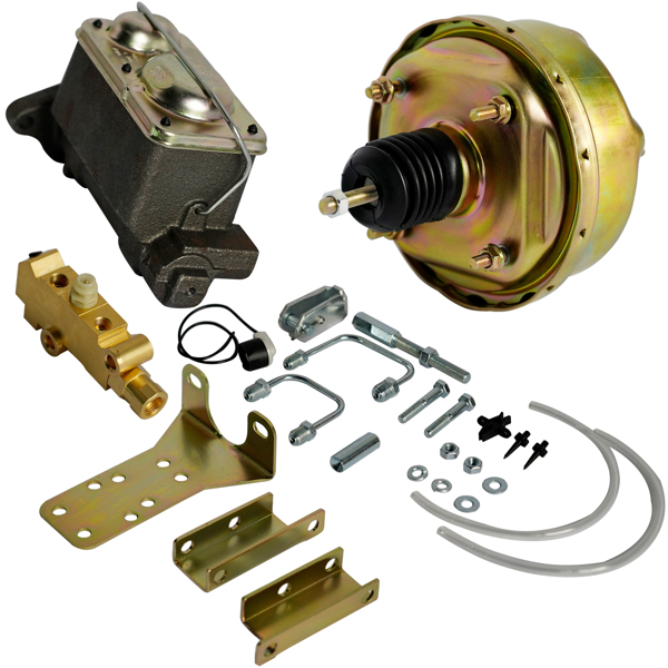 刹车总成 Power Brake Booster Master Cylinder Kit 7" for 1964-1966 Ford Mustang 1960-1966 Ford Falcon-3