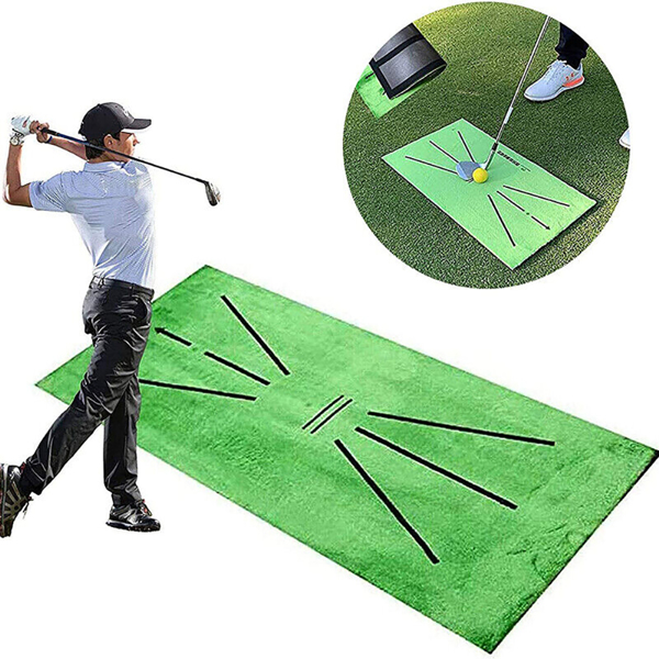 60x30cm Golf Swing Mat DE1 Green-21