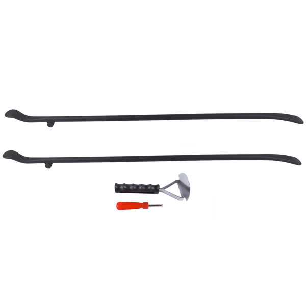 轮胎更换拆卸工具 2 Pcs Tire Mount Demount Iron Tire Changing Removal Tool Tire Bar 38'' x 4/5'' for Auto Truck Buses-2