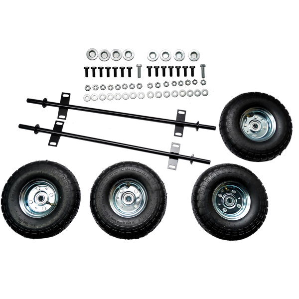 发电机车轮套件 10 in Complete Pneumatic Generator Wheel Kit 10" for Predator 9000 8750 6500 Watt Generator-3