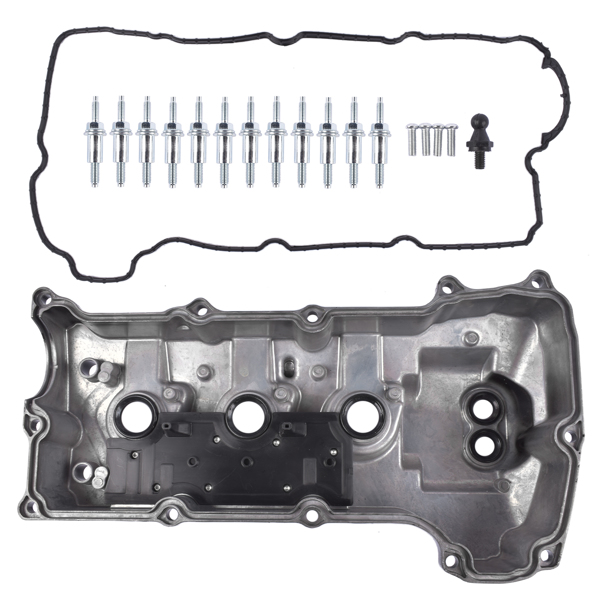 气门室盖 Aluminum Engine Valve Cover w/ Gasket Right for DL3Z6582C Ford F-150 3.5L 13-16-7