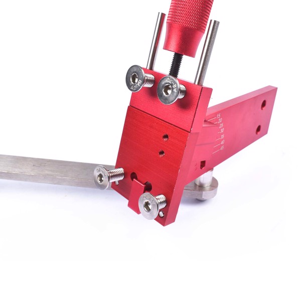 磨刀器 5005 Model Sharpener Lawn Mower Blade Sharpener for Straight & Standard Blades 15°-45° Adjustable Red-8