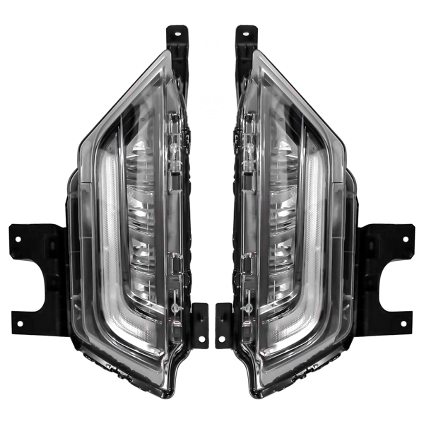 雾灯 Right & Left Fog Lights with SwitchBack Turn Signal for Ford F150 2021 2022 2023 #ML3Z15200B ML3Z15200C-1