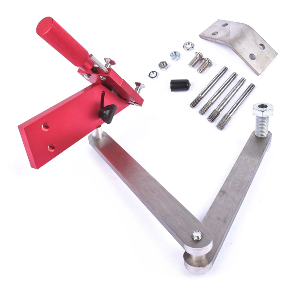 磨刀器 5005 Model Sharpener Lawn Mower Blade Sharpener for Straight & Standard Blades 15°-45° Adjustable Red-3