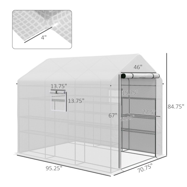 mini 温室棚 （ Amazon Shipping）（WalMart禁售）（周末不发货）-3