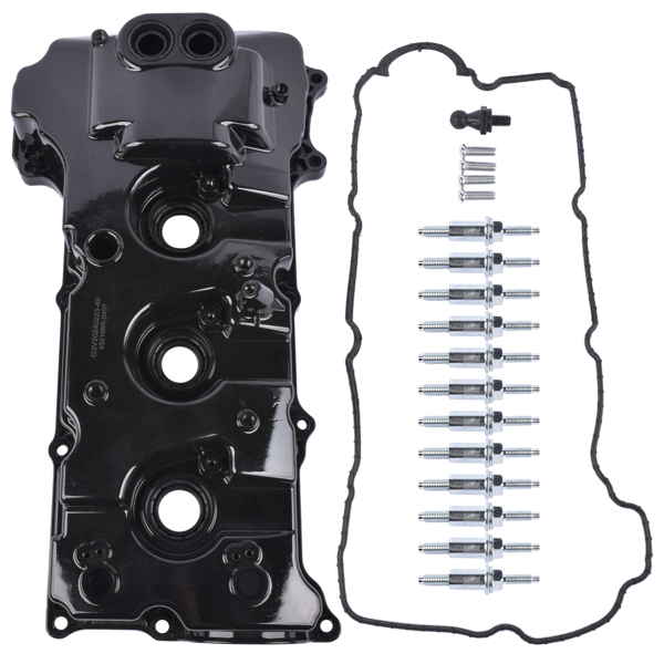 气门室盖 Aluminum Engine Valve Cover w/ Gasket Right for DL3Z6582C Ford F-150 3.5L 13-16-4