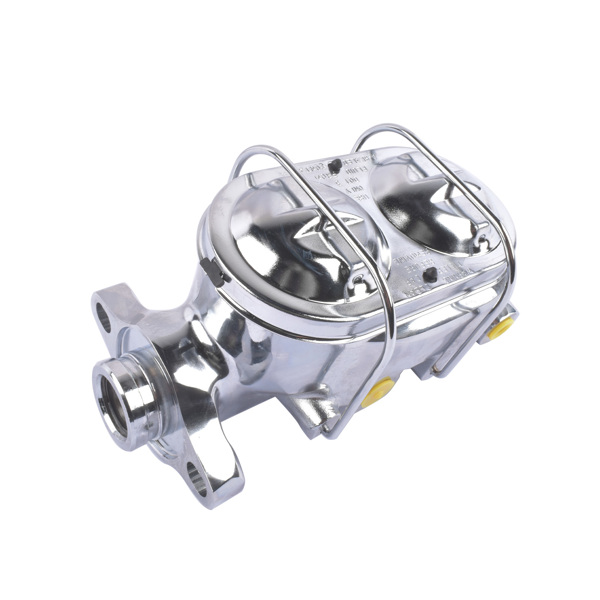 刹车总成 For 1973-1993 Chevy GMC Truck Chrome 11" Brake Booster Master Cylinder & Valve Kit-5