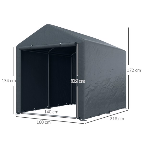 Garden Storage Shed Tent (Not shipped on weekends) (Amazon Shipping) (WalMart banned) - 10