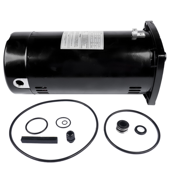 泳池水泵电机 Swimming Pool Motor USQ1152 Square Flange 1.5 HP Brand New Single Speed 3450 RPM 60 HZ 115/230 Volts-9