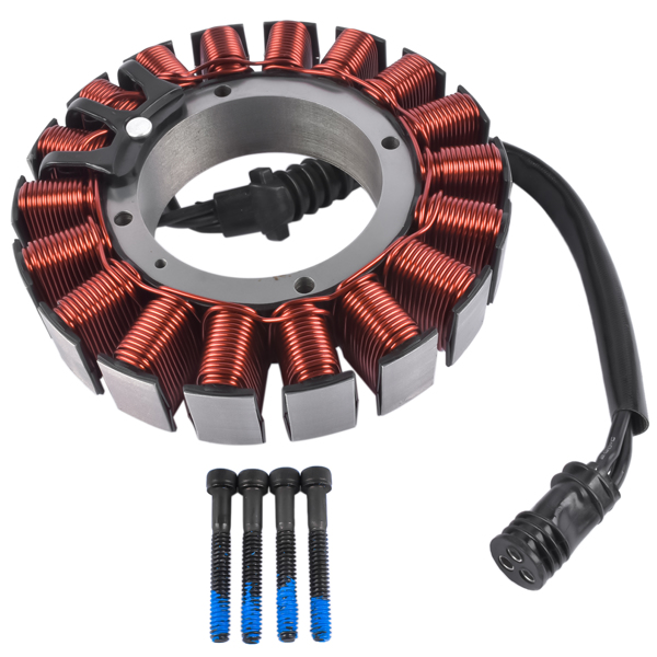 定子线圈 Cycle Electric Stator 3-Phase 50 Amp For Harley Touring Street Glide 2006-2016-4