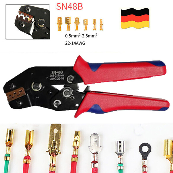 Automatische Abisolierzange Kabelzange Crimpzange Kabelschneider 0.5-2.5mm² DHL-1