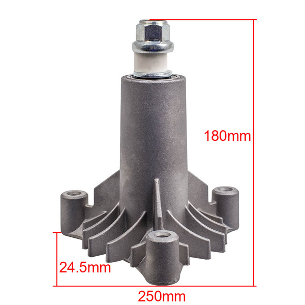 割草机刀片主轴Spindle Assembly Fit husqvarna ride on mowers 38 42 Inch Decks Using 5 Point St-3