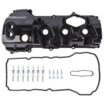 气门室盖 Left Valve Cover w/ Gasket BL3Z-6582-H for Ford TRANSIT-150 3.5L 15-22 Aluminum