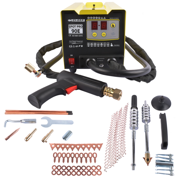 钣金修复机 Vehicle Panel Spot Stud Welder Dent Puller 3KW 3500A Car Body Dent Repair Kit-7