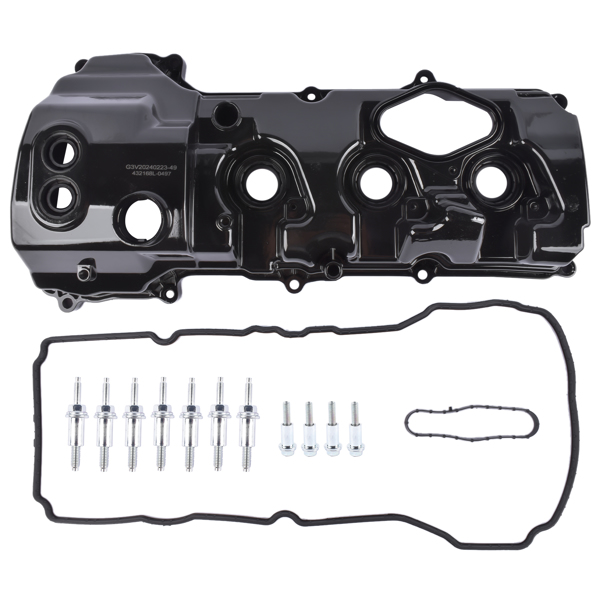 气门室盖 Left Valve Cover w/ Gasket BL3Z-6582-H for Ford TRANSIT-150 3.5L 15-22 Aluminum-1