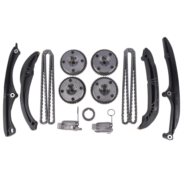 正时修理包 Engine Timing Chain Kit + Timing Camshaft for Ford F150 3.5L Ecoboost 2017-2023 HL3Z6L266A HL3Z6L266C-6