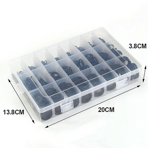 DE 1200PCS丁腈O形黑色密封圈-5